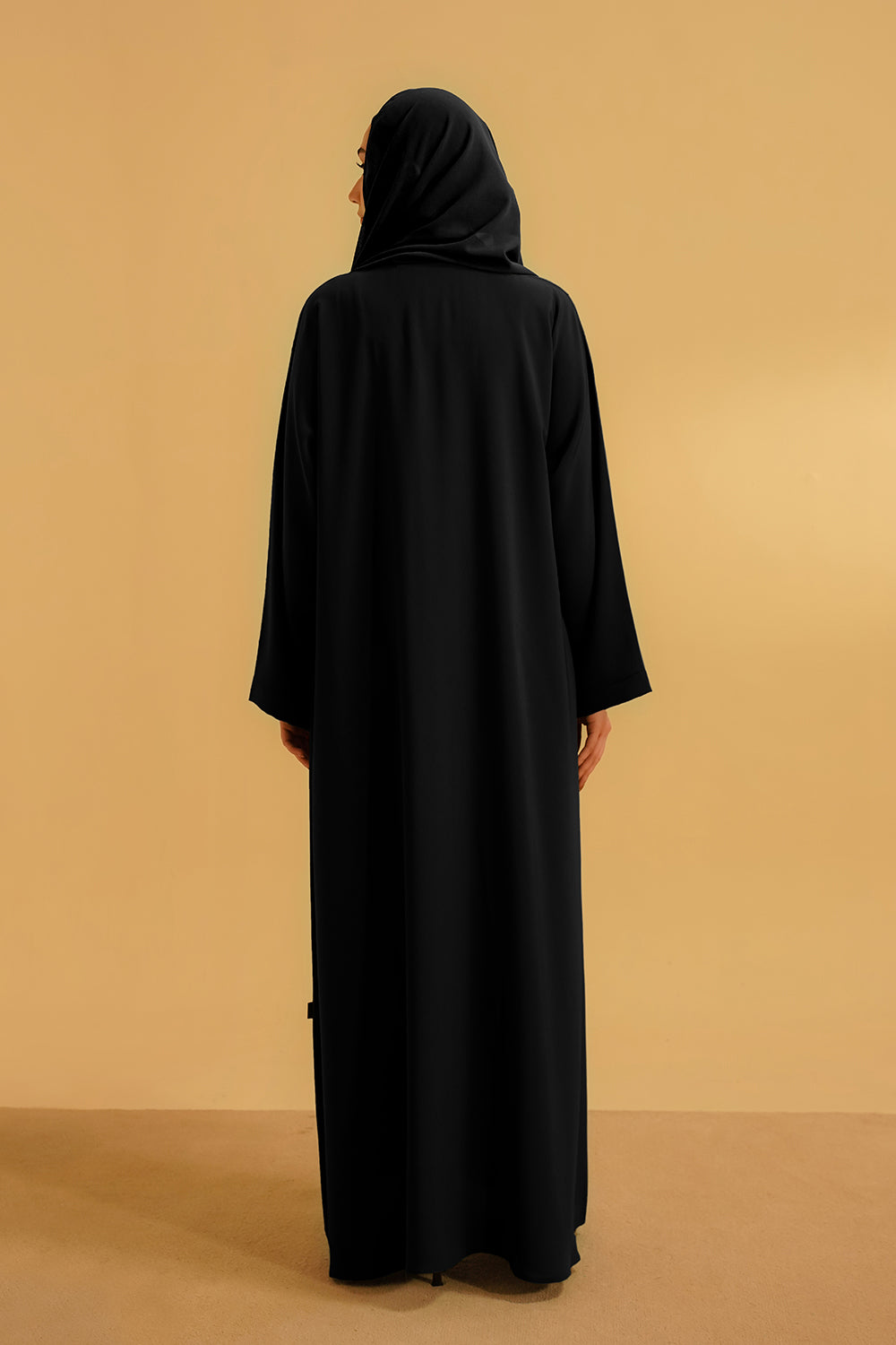 Embellished Abaya Set | Black