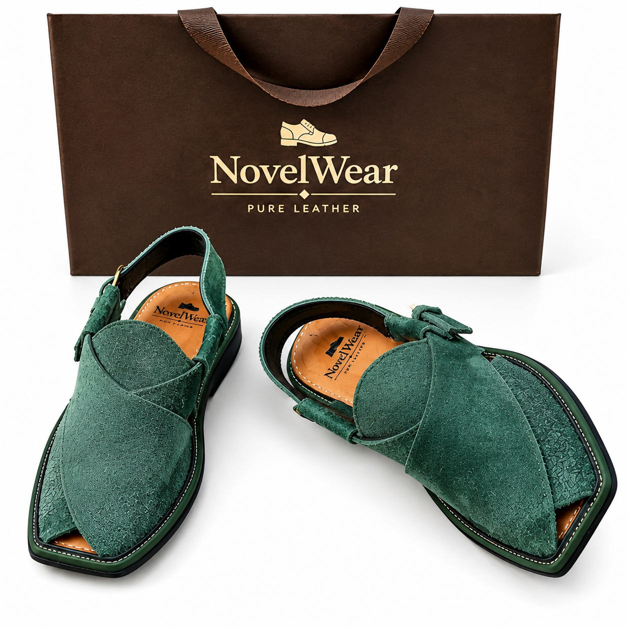 Suede Leather Peshawari