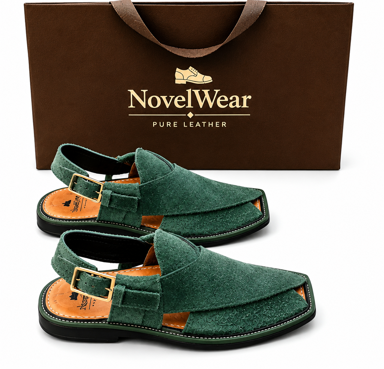 Suede Leather Peshawari