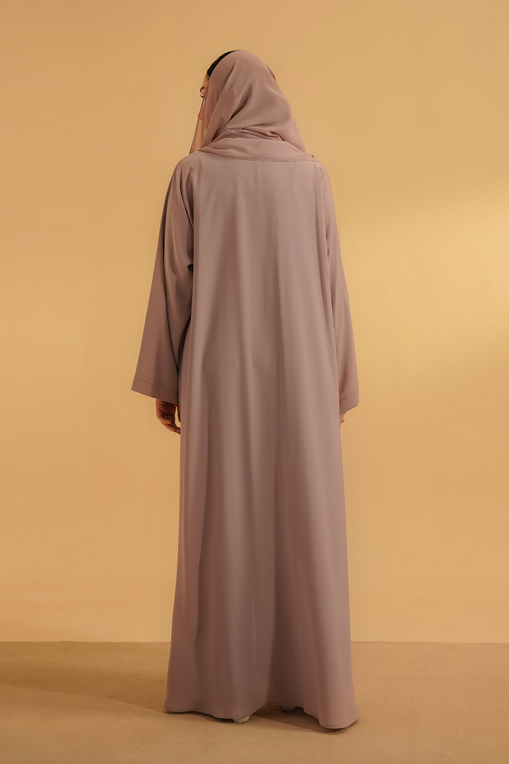 Embellished Abaya Set | Lilac